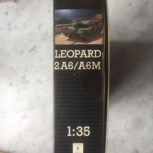 $100 - [非完成品] 全新 ITALERI Leopard A A6 1:35 No.6435 (絕版)