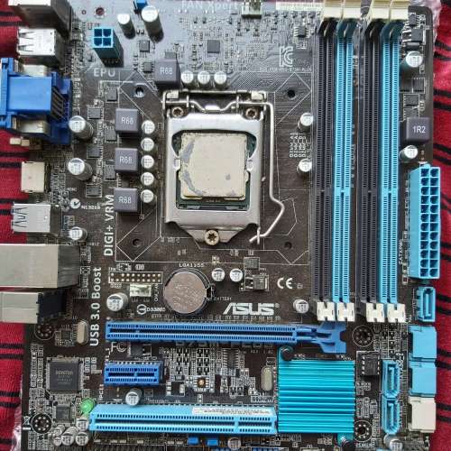 Asus B75M-PLUS + i5 2400（留意內文）