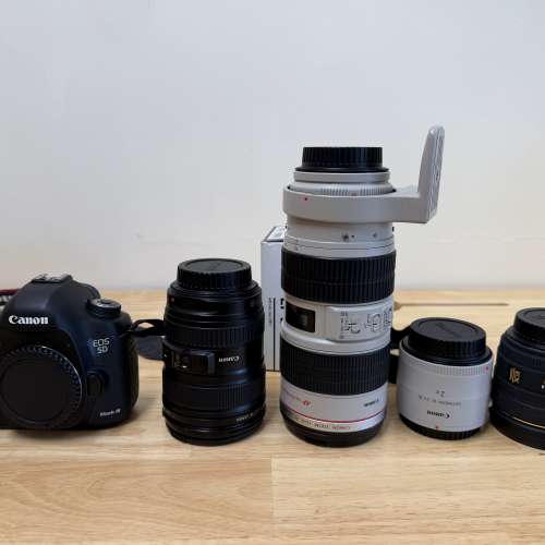 Canon 全套 5DM3 70-200 2.8