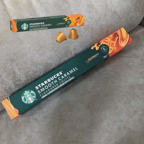 ☕️ *已過* 最佳享用期 STARBUCKS NESPRESSO Capsule Caramel NEW 全新 星巴克 咖...