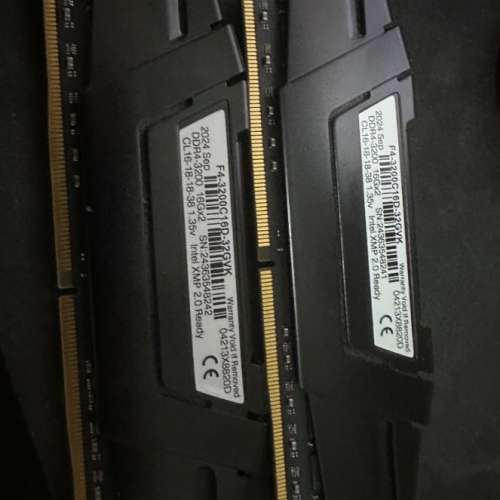 g.skill DDR4 3200 32GB RAM 16g ram x2