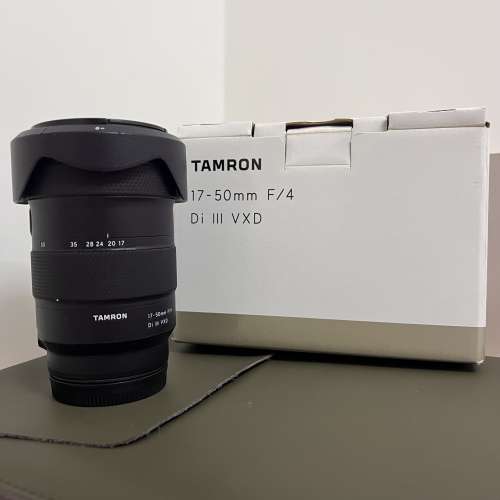 Tamron 17-50mm F/4 Di III VXD  95% new Sony FE mount