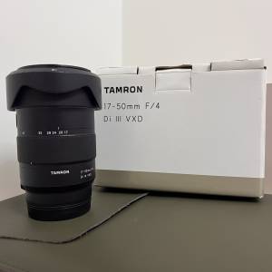 Tamron 17-50mm F/4 Di III VXD  95% new Sony FE mount