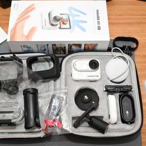 Insta360 GO 3S 64G 4K 可拆式 運動相機 大量配件