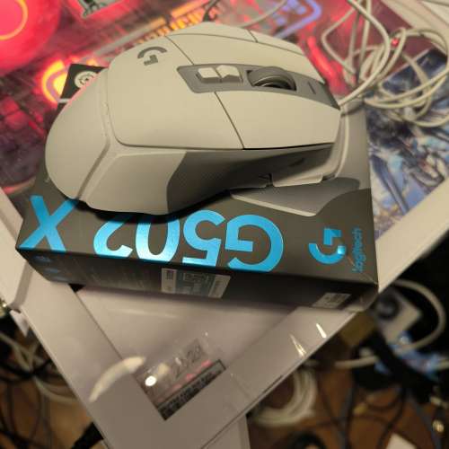 Logitech G502X  LIGHTFORCE 光學機械複合開關電競滑鼠
