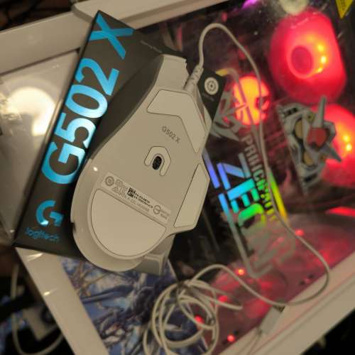Logitech G502X  LIGHTFORCE 光學機械複合開關電競滑鼠