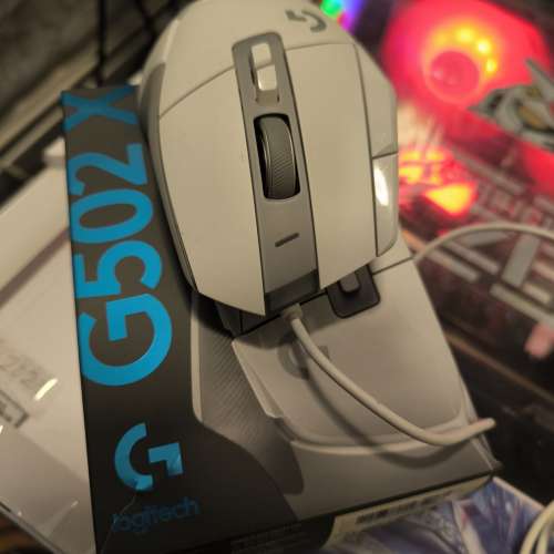 Logitech G502X  LIGHTFORCE 光學機械複合開關電競滑鼠
