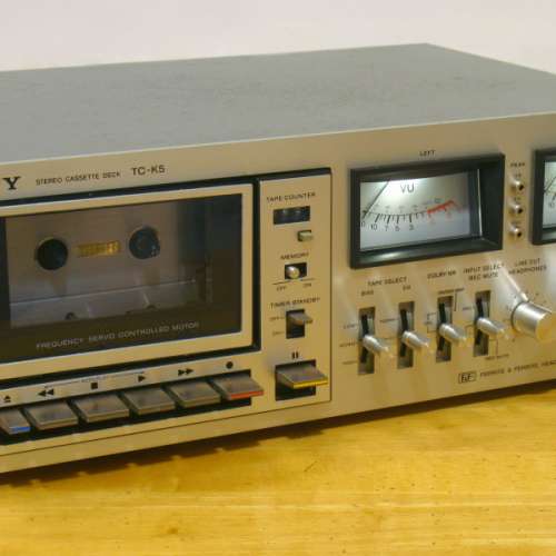 SONY 大錶頭 高級卡座機（F&F 烏金磁頭）Cassette Deck