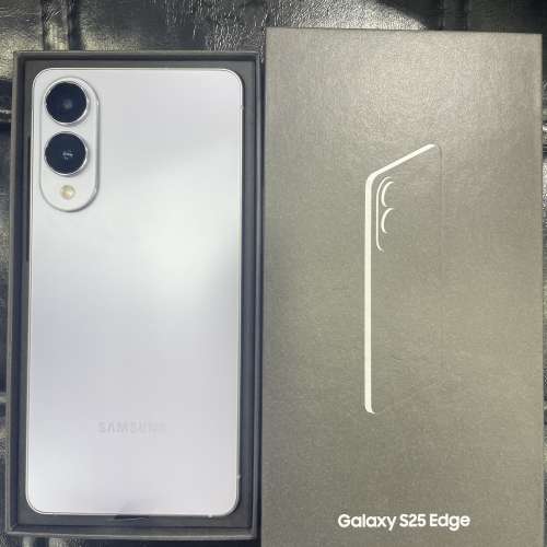 99%New Samsung S25 Edge 12+256GB 藍色 香港行貨 全套有盒有配件 自用首選超值