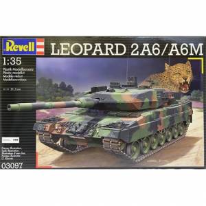 $100 - [非完成品] 全新 Revell Leopard 2A6 1:35 No.03097 (絕版)  物品 : Revell ...