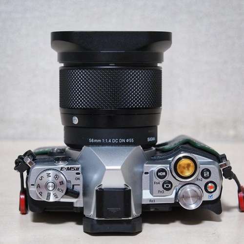 Haoge LH-SM5614 Bayonet Square Metal Lens Hood For Sigma 56mm f/1.4 and 18-50mm