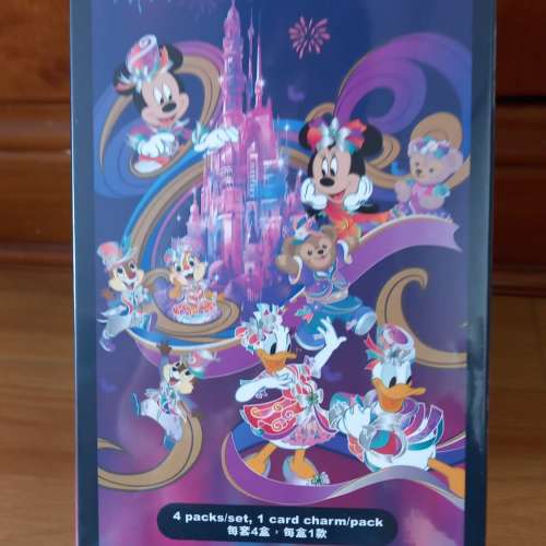 Hong Kong Disneyland 20th Anniversary Card Charm Limited Edition 香港迪士尼樂...