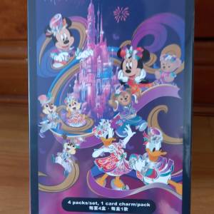 Hong Kong Disneyland 20th Anniversary Card Charm Limited Edition 香港迪士尼樂...