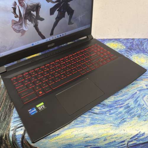 (RTX3060 MSI 電競機🔥) MSI  i7-11800H/8,16,32GB Ram/256,512GB,1TB SSD/15.6吋M...