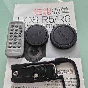 Canon R5 R6底坐及Canon攝影書