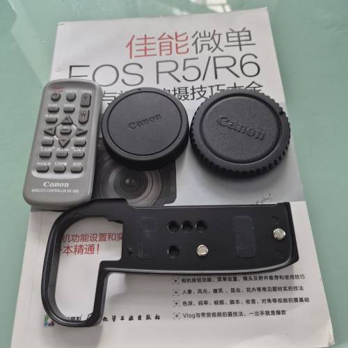 Canon R5 R6底坐及Canon攝影書