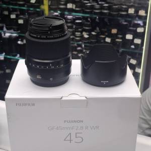 FUJIFILM GF 45MM F2.8R WR FULL SET