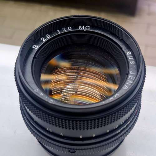 AUS JENA DDR BIOTMATER 120MM F2.8 MC P6 MOUNT