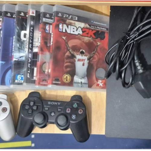 PS3機連2手掣+13隻game同 LogitechG27軟盤全套連架連手 brake不散賣（元朗灰沙圍自取...