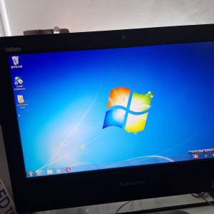 聯想lenovo 20吋 all in one 套裝電腦 正常運作 有火牛 主機內容睇照片  機背膠硬化...