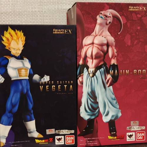 BANDAI Figuarts EX(超級撒亞人比達+魔人布歐)