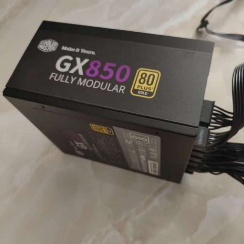 Cooler Master GX850 850W Gold Fully Modular 模組火牛