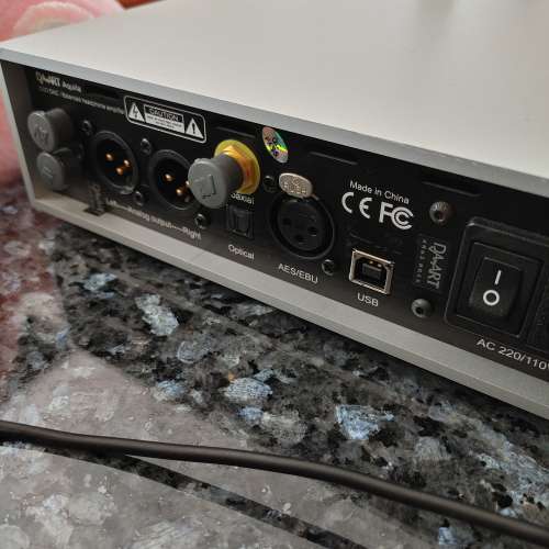 九成五新鈺龍DAART Aquila 天鷹座全平行DAC解碼器連耳放一體機另带DDhifi 4.4mm轉插...