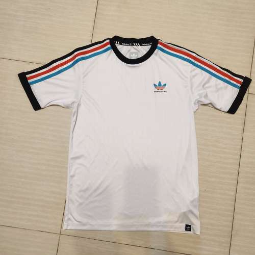 Adidas Clima Club Jersey White Energy Blue Black