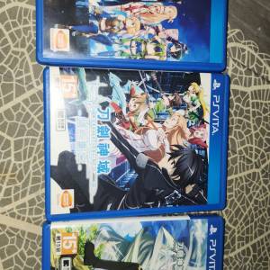 PS Vita 刀劍神域 遊戲三隻 虛空幻界 虛空斷章 Lost Song [真品]