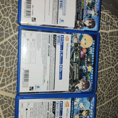 PS Vita 刀劍神域 遊戲三隻 虛空幻界 虛空斷章 Lost Song [真品]