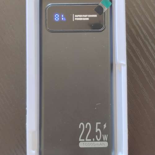 全新 黑色 Eaget 22.5W 10000mAh 行動電源 充電寶 Power Bank 有中國最新CCC認證, ...
