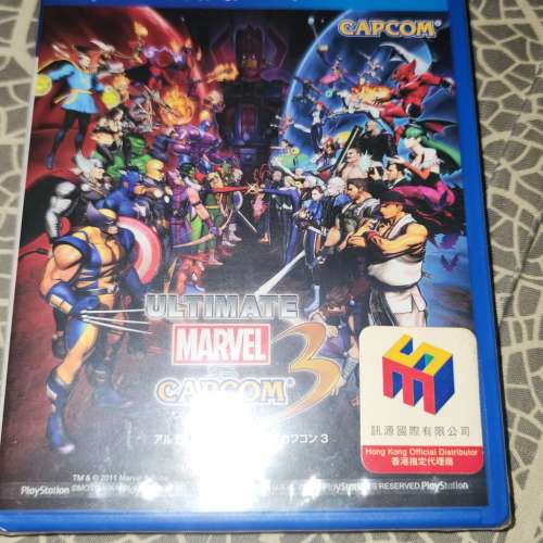 全新未開封 PS Vita 遊戲 Ultimate Marvel vs. Capcom 3 [Japan Import]
