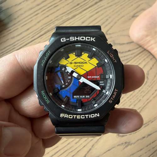 G Shock Rubiks 扭計骰 GAE-2100RC