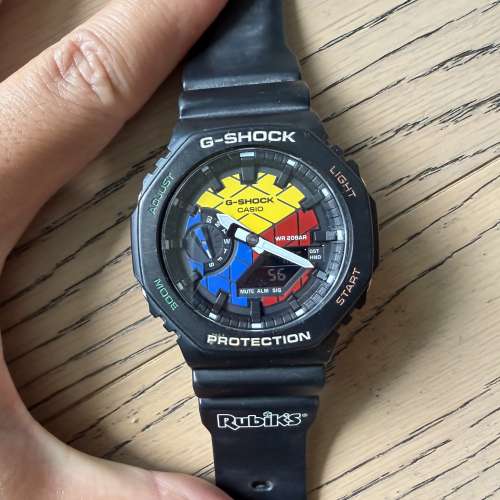 G Shock Rubiks 扭計骰 GAE-2100RC