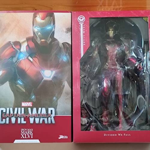 HotToys Marvel Civil War Ironman Mark XLVI