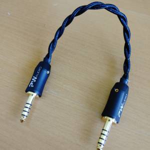 九成九新 PW MONILE MK II SHIELDING 4.4 TO 4.4mm 過機線