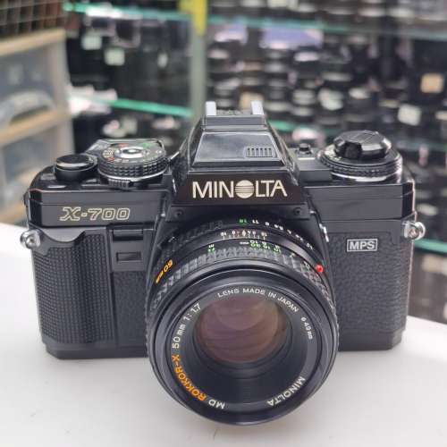 MINOLTA X-700 + MD 50MM F1.7 全正常
