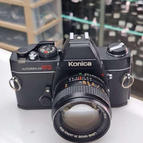 KONICA AUTOREFLEX AUTO TC + HEXANON 50MM F1.4 全正常