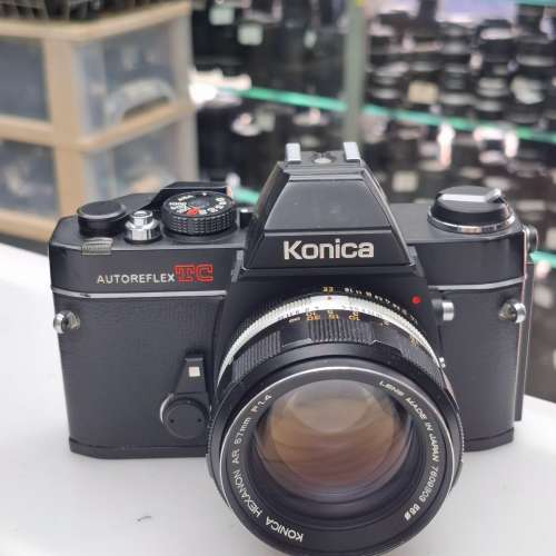 KONICA AUTOREFLEX AUTO TC + HEXANON 50MM F1.4 全正常