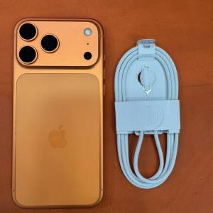 95%New iPhone 17 Pro Max 1TB 橙色 香港行貨 Applecare+保養到2027年9月28日 電池...