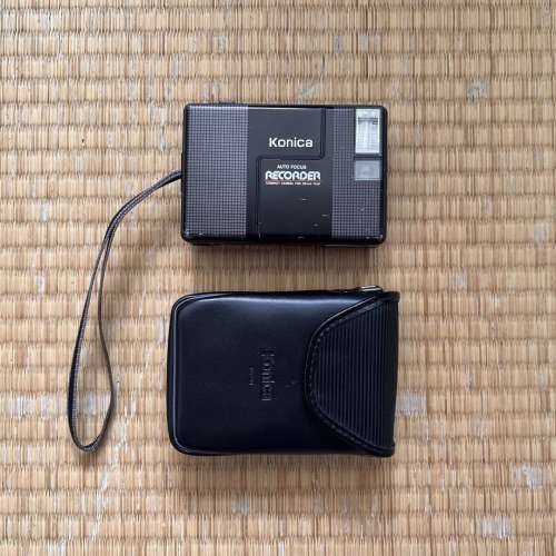 [半格菲林相機] Konica Recorder half frame Compact Camera with Case