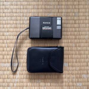 [半格菲林相機] Konica Recorder half frame Compact Camera with Case