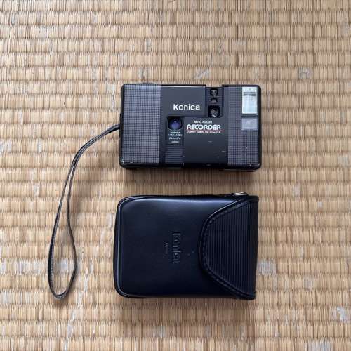 [半格菲林相機] Konica Recorder half frame Compact Camera with Case