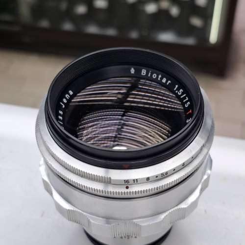 CARL ZEISS JENA BIOTAR 75MM F1.5 T M42 MOUNT
