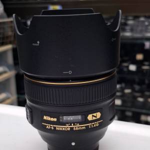 NIKON AF-S NIKKOR 58MM F1.4G