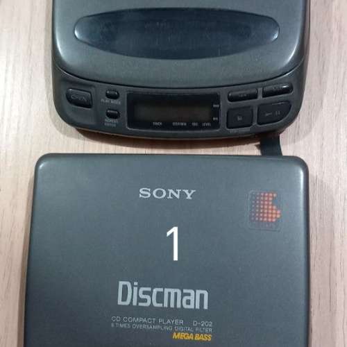 2部壞SONY/索尼 Discman D-202 CD机