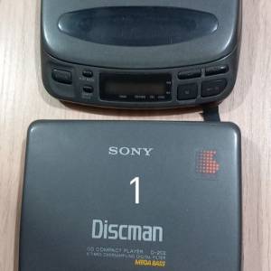 2部壞SONY/索尼 Discman D-202 CD机