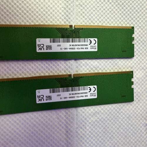 SKhynix DDR4 3200AA 16Gb(8x2