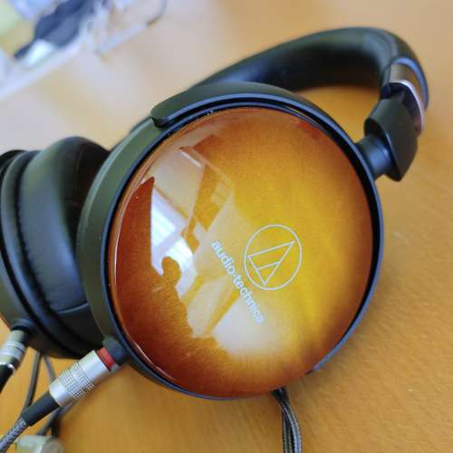 九成五新 Audio-technica ATH-WP900 headphone 另配原廠4.4mm 耳機線