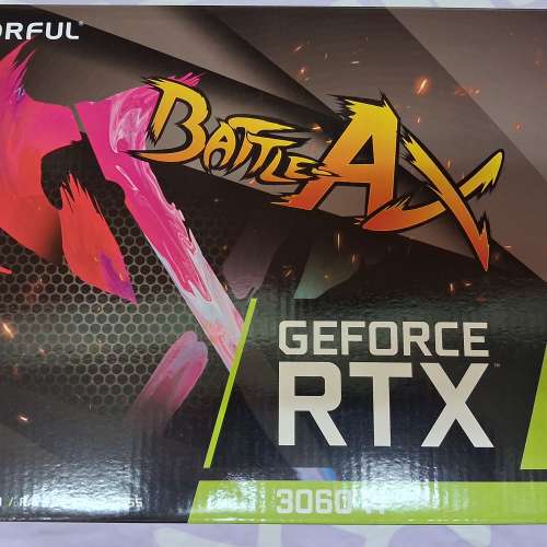 Colorful GeForce RTX 3060 Ti 8GB NB DUO V2 LHR-V 有盒